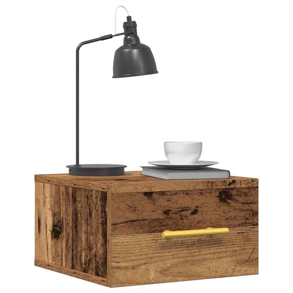 Armário de Cabeceira Madeira antiga 35 x 35 x 20 cm