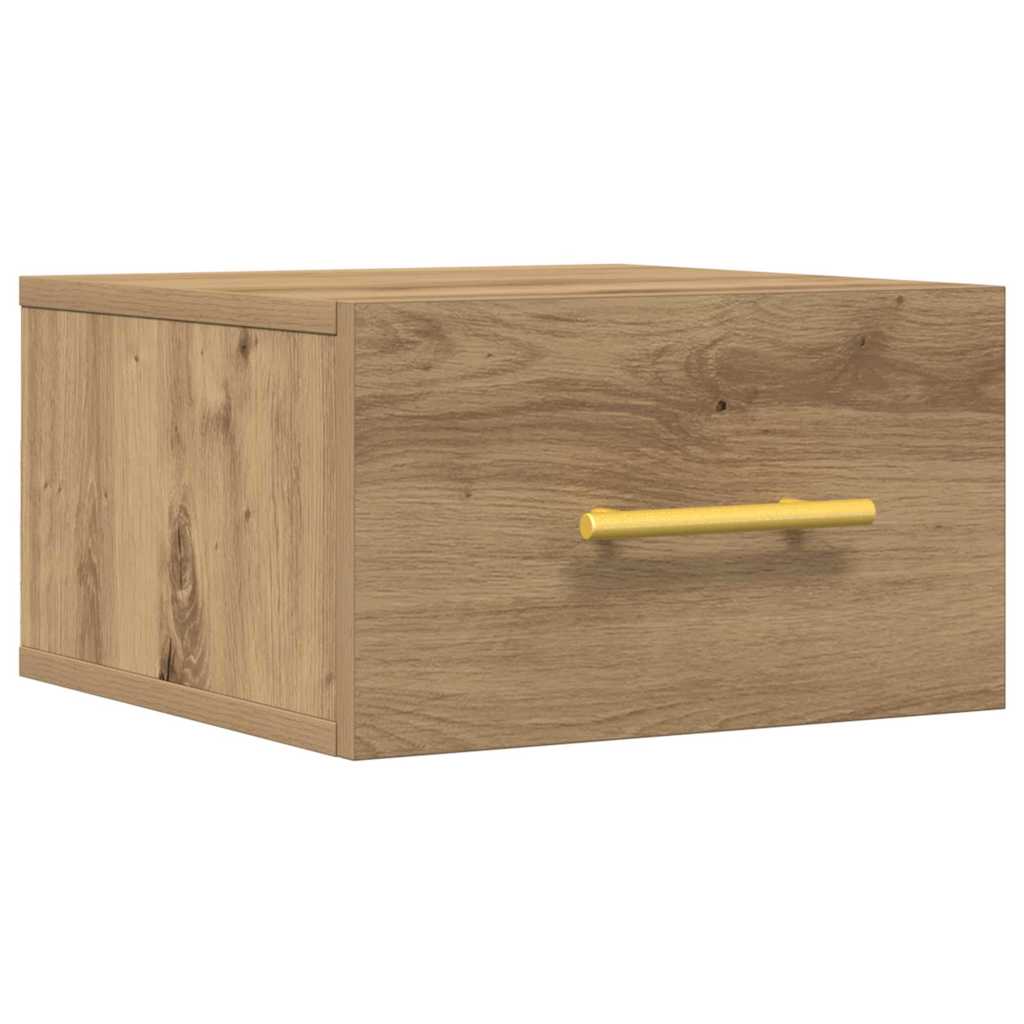 Armário de Cabeceira carvalho artisiano 35 x 35 x 20 cm