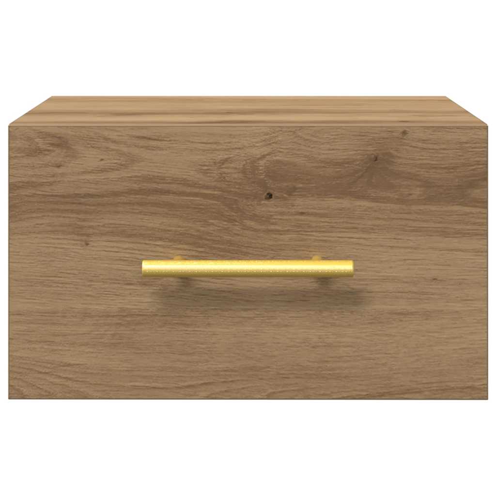 Armário de Cabeceira carvalho artisiano 35 x 35 x 20 cm