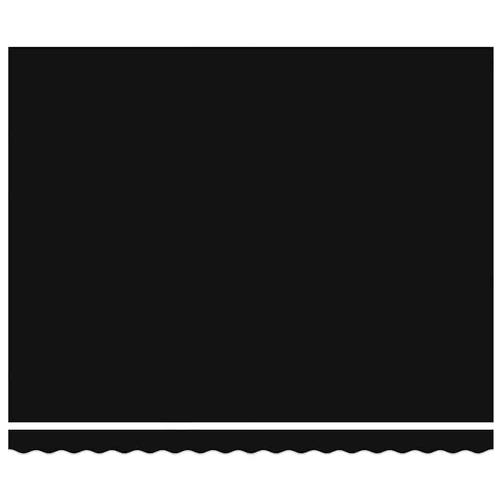 Toldo Retrátil Preto 400 × 300 cm Poliéster