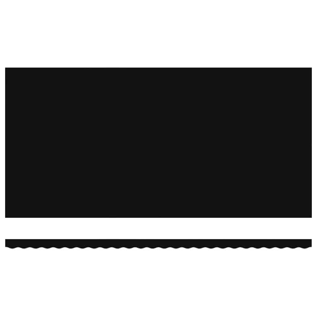 Toldo Retrátil Preto 600 ×300 cm tecido