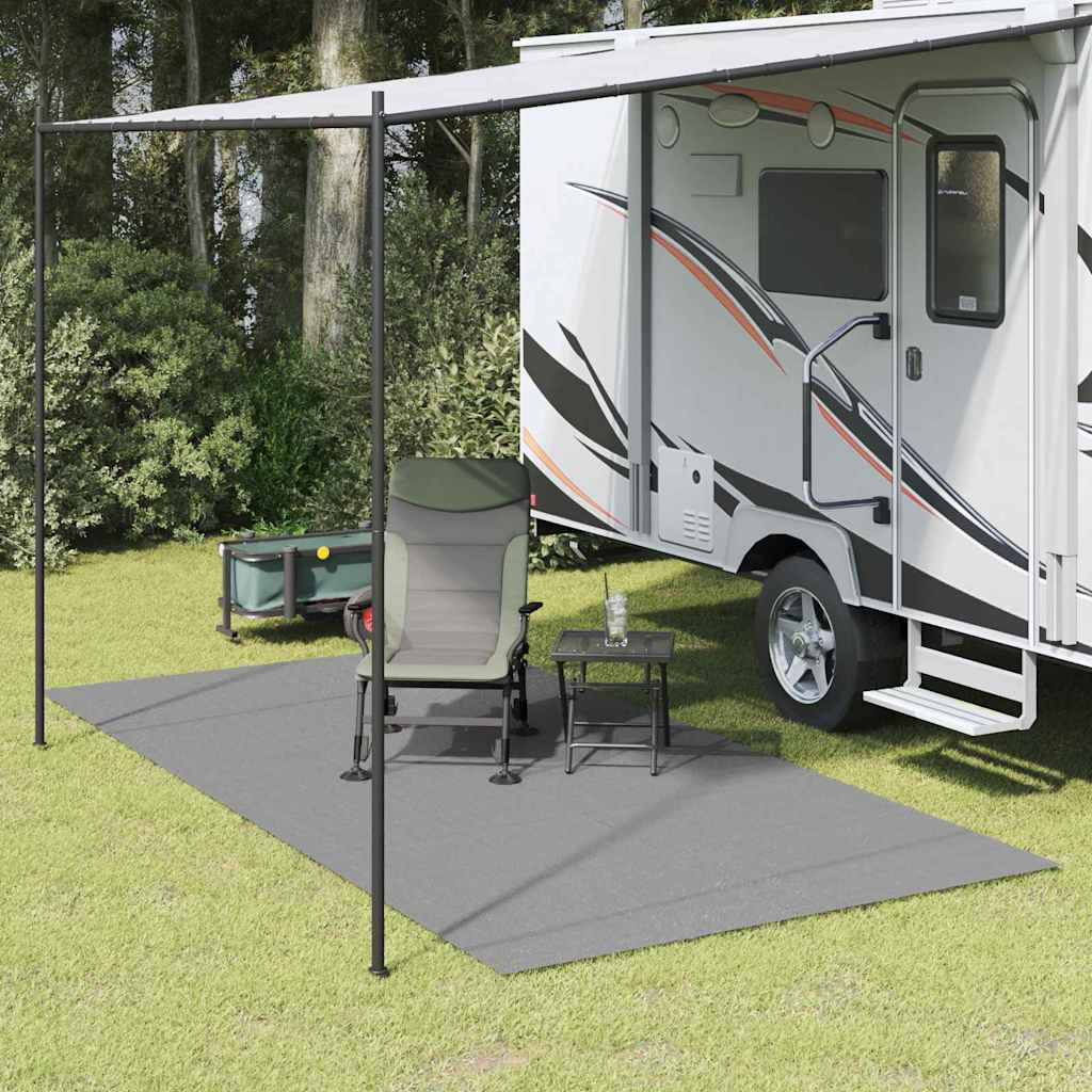 Tapete para Barraca Antracite 200 x 200 cm Poliéster