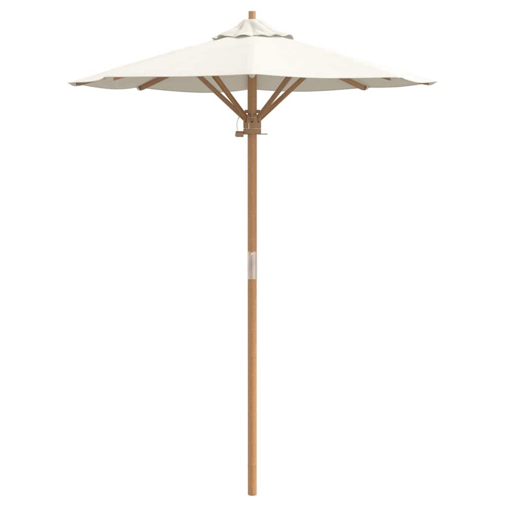 Guarda-sol de Jardim Branco creme 150 x 150 x 210 cm Bambu