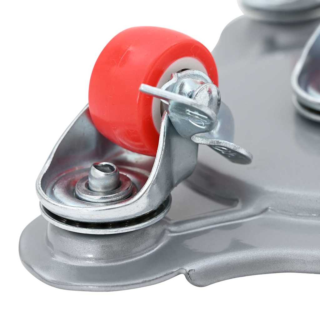 Rolos para móveis 4 peças com elevador 14,5x13,5x4 cm Aço 400 kg