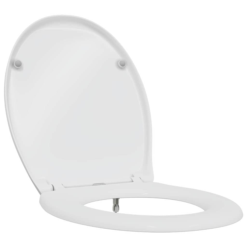 Assento de Toilette de Liberação Rápida Branco