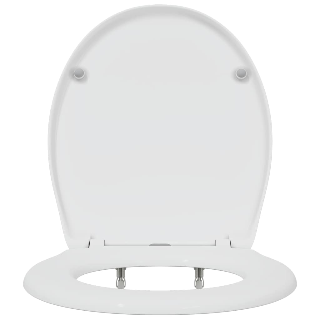 Assento de Toilette de Liberação Rápida Branco