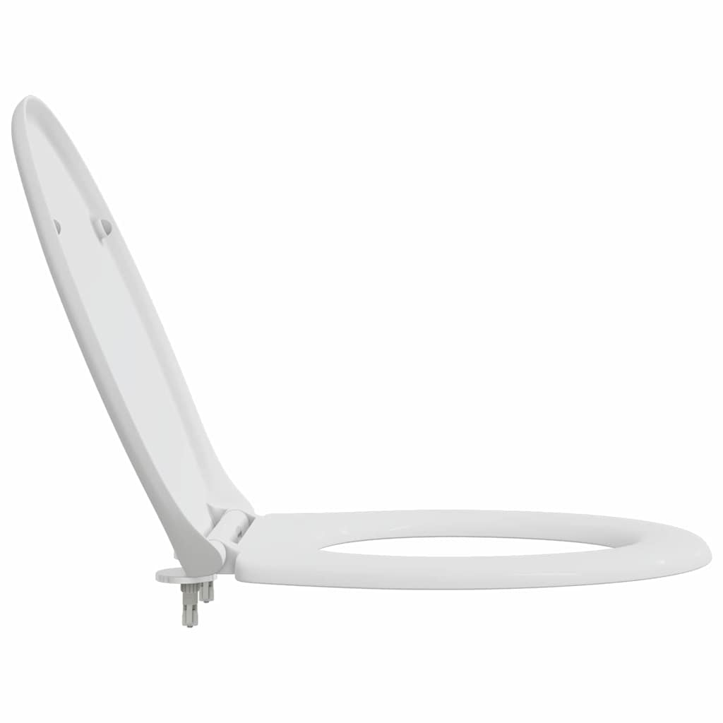 Assento de Toilette de Liberação Rápida Branco