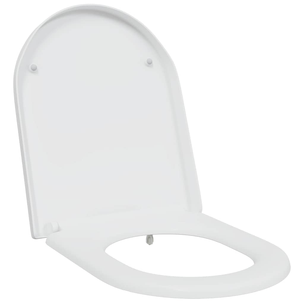 Assento de Toilette de Liberação Rápida Branco