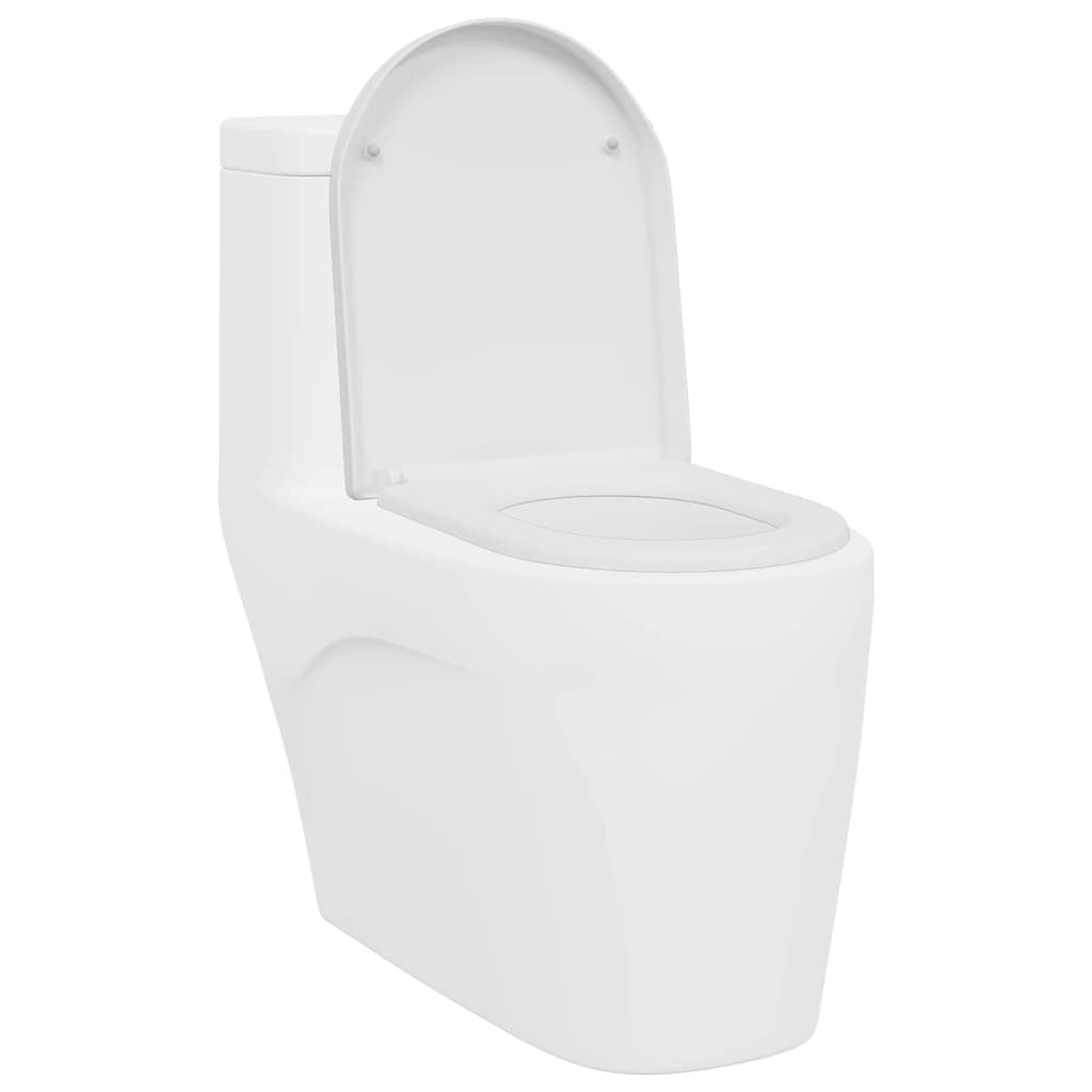 Assento de Toilette de Liberação Rápida Branco