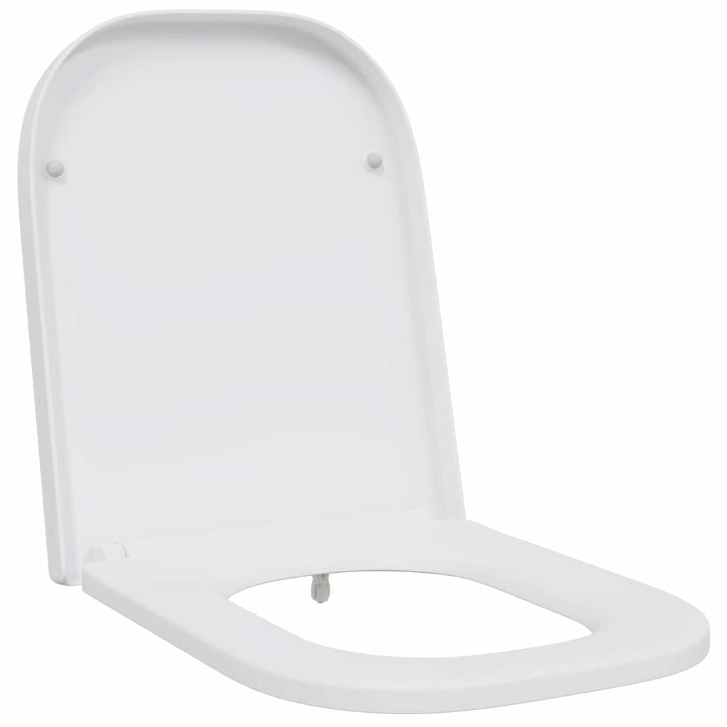 Assento de Toilette de Liberação Rápida Branco
