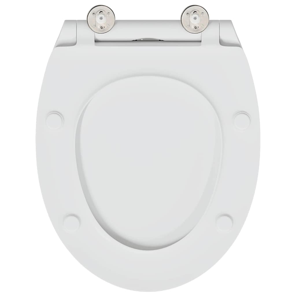 Assento de Toilette de Liberação Rápida Branco