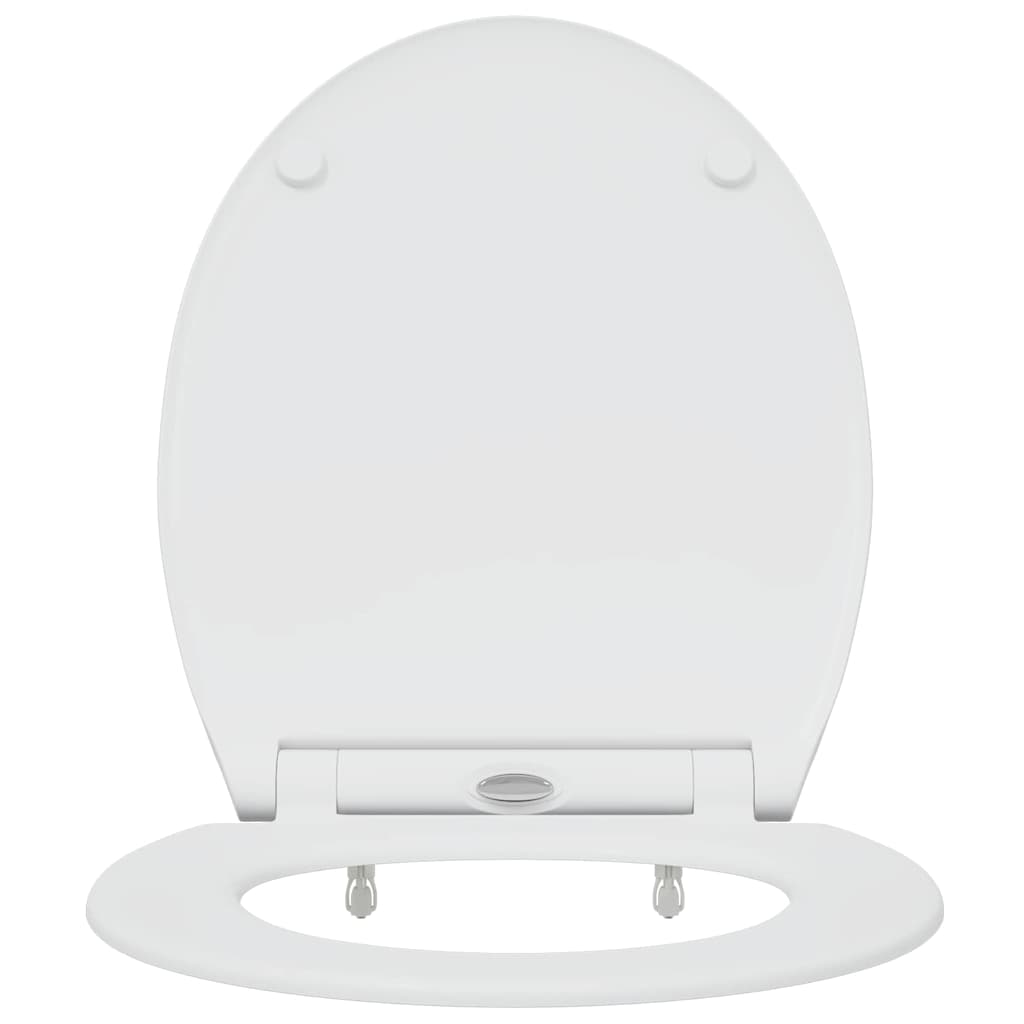 Assento de Toilette de Liberação Rápida Branco