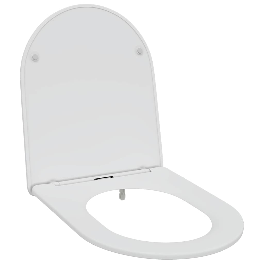 Assento de Toilette de Liberação Rápida Branco