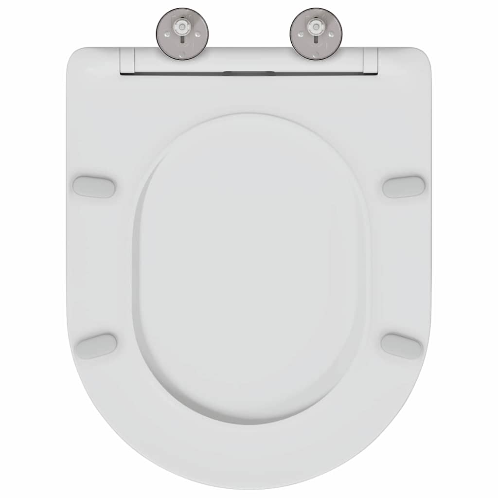 Assento de Toilette de Liberação Rápida Branco