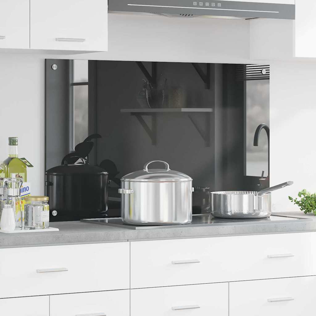 Proteção de Cozinha Cinzento escuro 100 x 60 x 0,6 cm