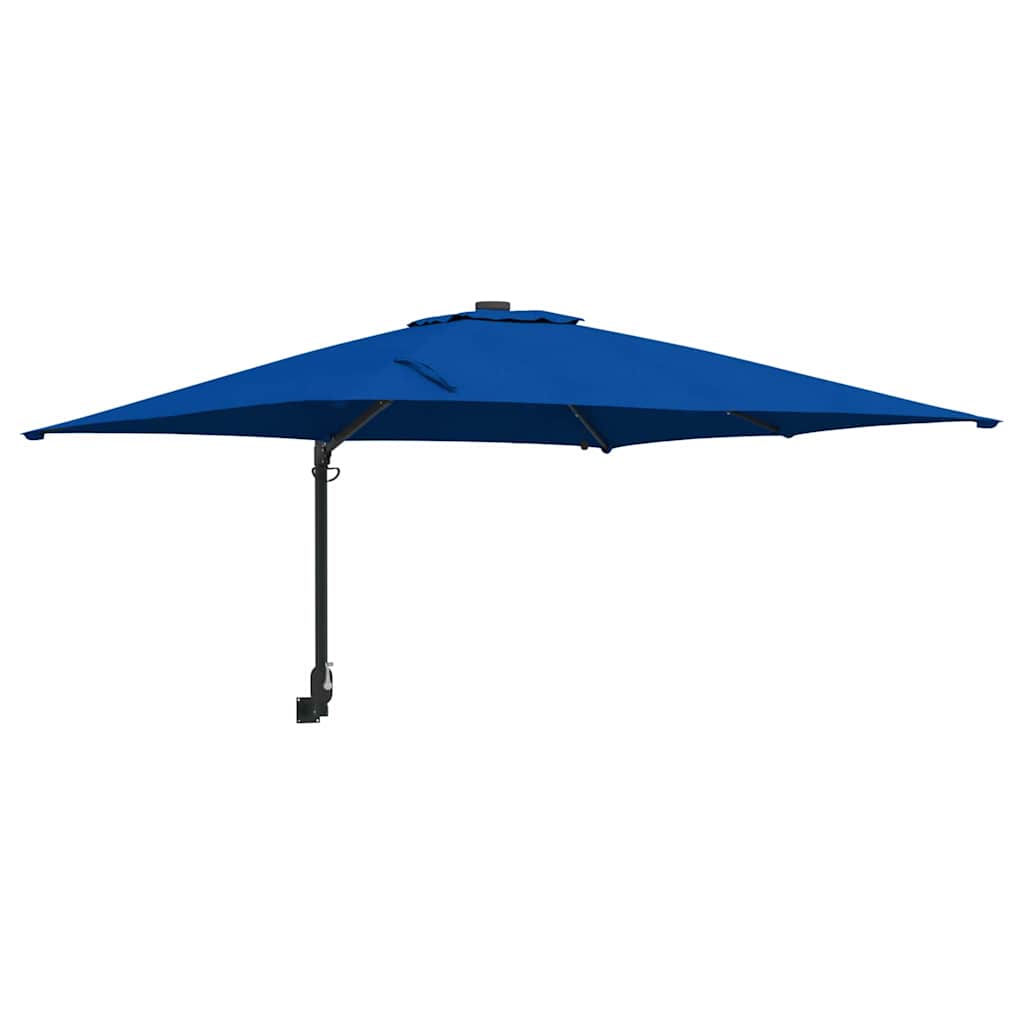 Guarda-sol de Jardim Azul Azur 248,5 x 247,5 x 160 cm tecido