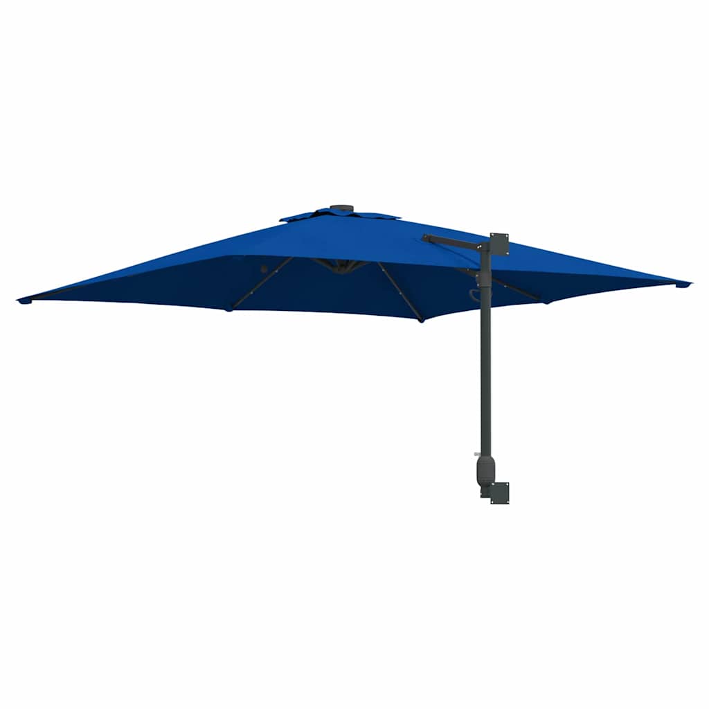 Guarda-sol de Jardim Azul Azur 248,5 x 247,5 x 160 cm tecido
