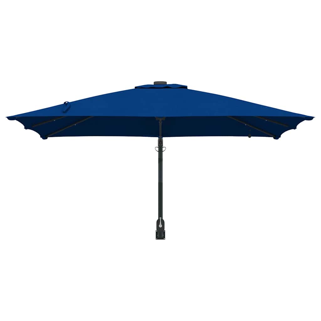 Guarda-sol de Jardim Azul Azur 248,5 x 247,5 x 160 cm tecido