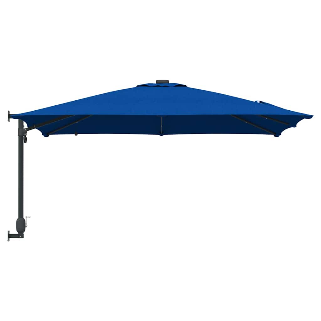 Guarda-sol de Jardim Azul Azur 248,5 x 247,5 x 160 cm tecido