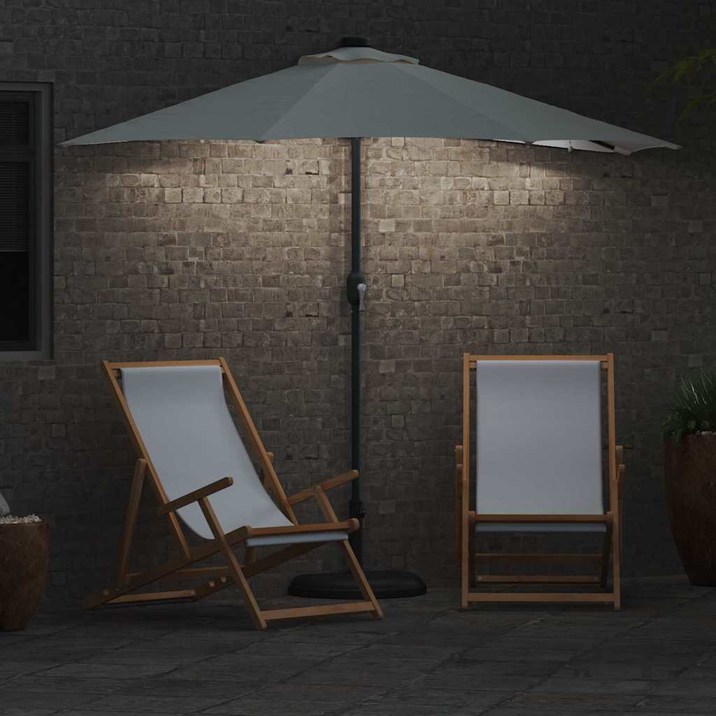 Guarda-sol de Jardim Areia 294 x 150 x 223 cm tecido
