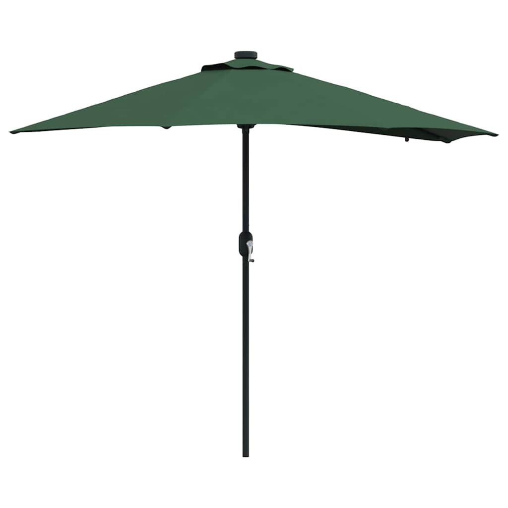 Guarda-sol de Jardim Verde 294 x 150 x 223 cm tecido