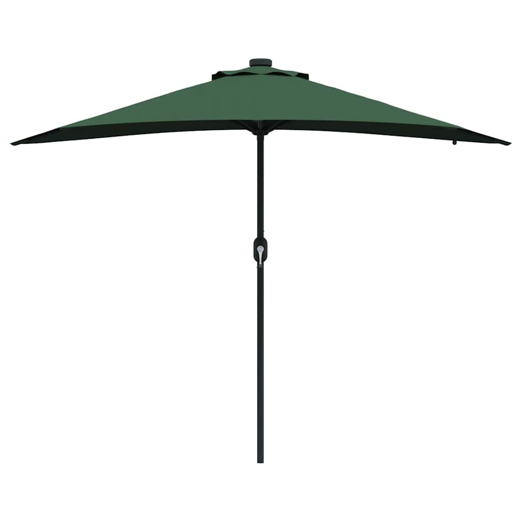 Guarda-sol de Jardim Verde 294 x 150 x 223 cm tecido