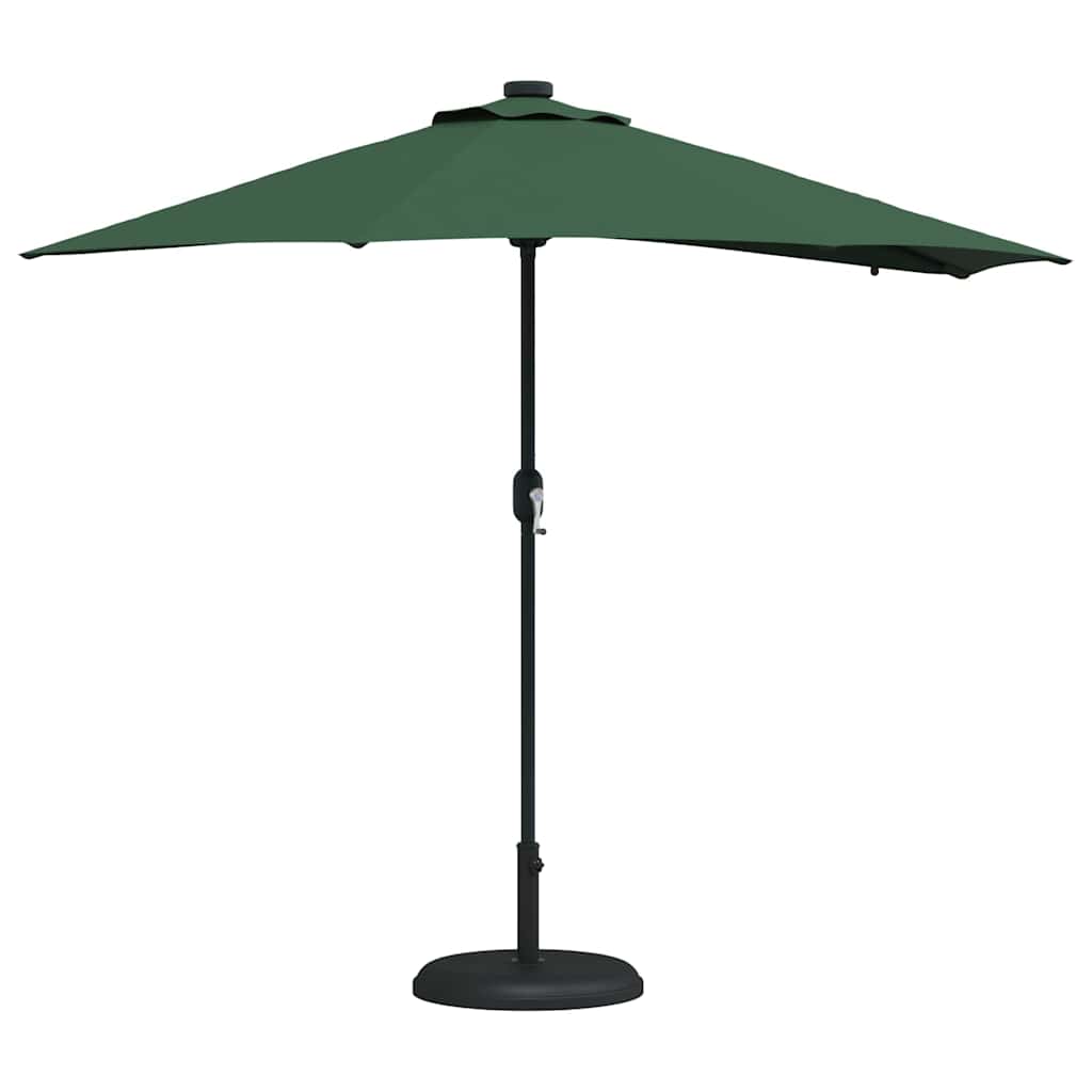Guarda-sol de Jardim Verde 294 x 150 x 223 cm tecido