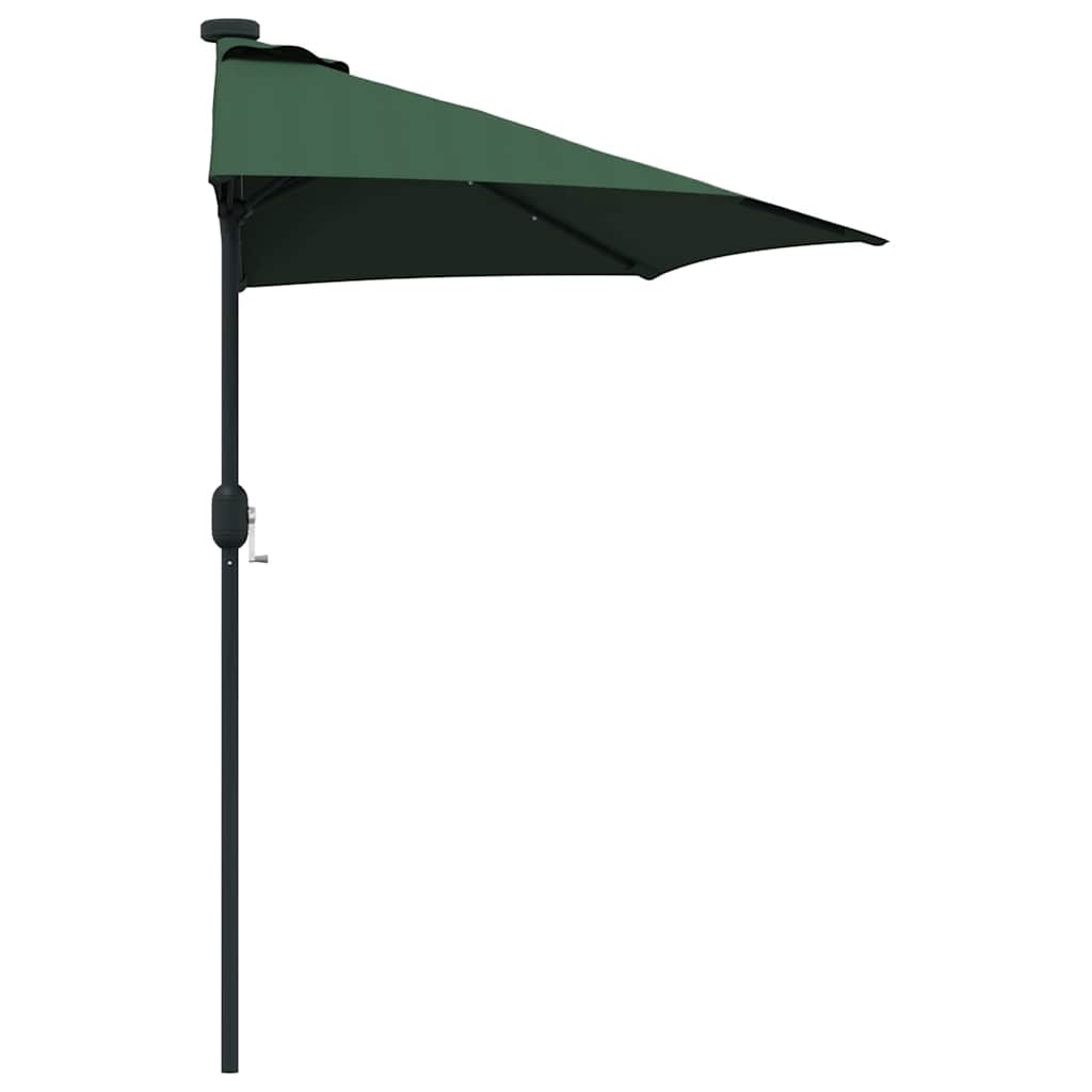 Guarda-sol de Jardim Verde 294 x 150 x 223 cm tecido