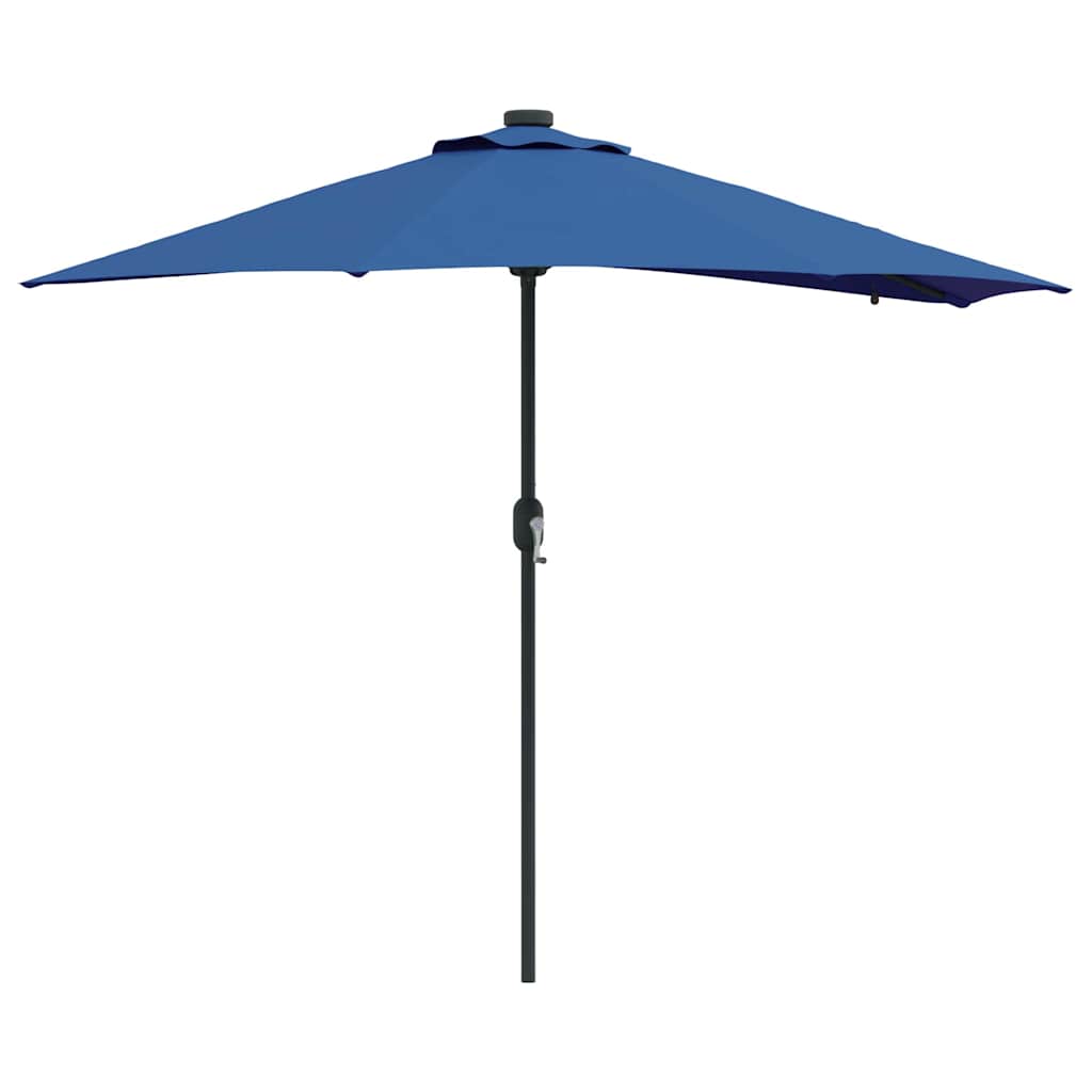 Guarda-sol de Jardim Azul 294 x 150 x 223 cm tecido