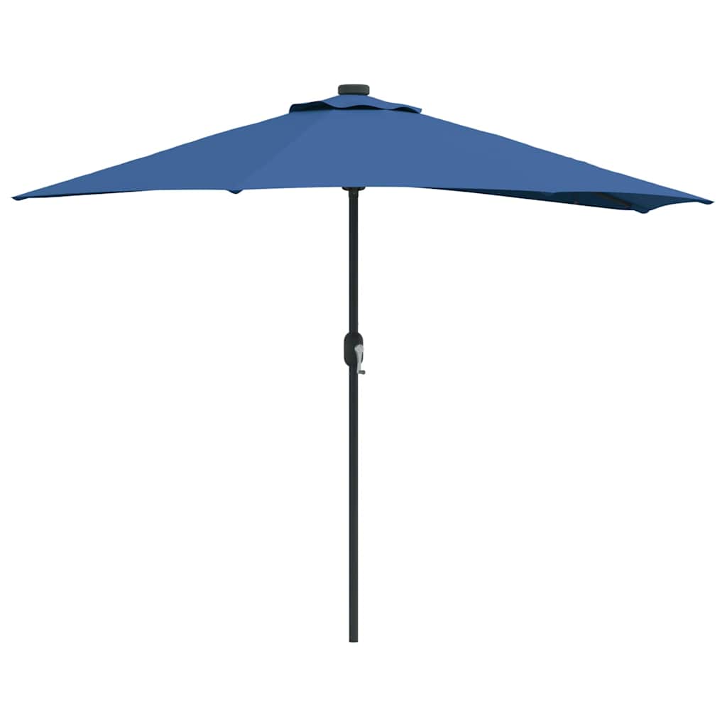 Guarda-sol de Jardim Azul Azur 294 x 150 x 224 cm tecido