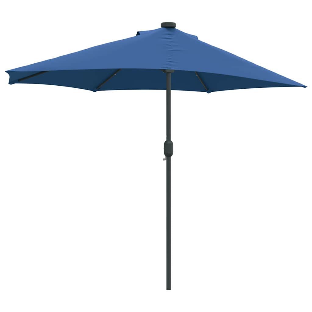 Guarda-sol de Jardim Azul Azur 294 x 150 x 224 cm tecido
