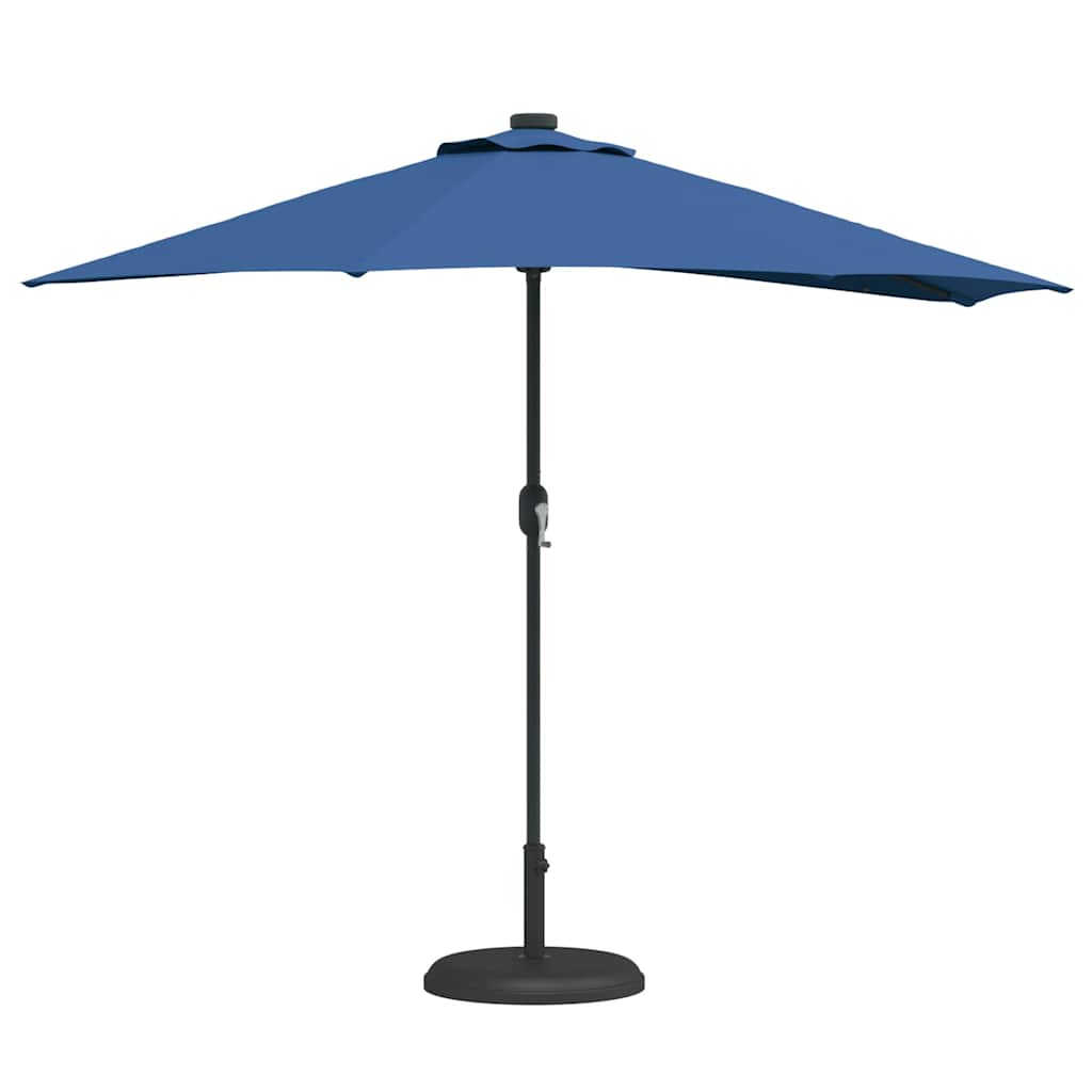 Guarda-sol de Jardim Azul Azur 294 x 150 x 224 cm tecido