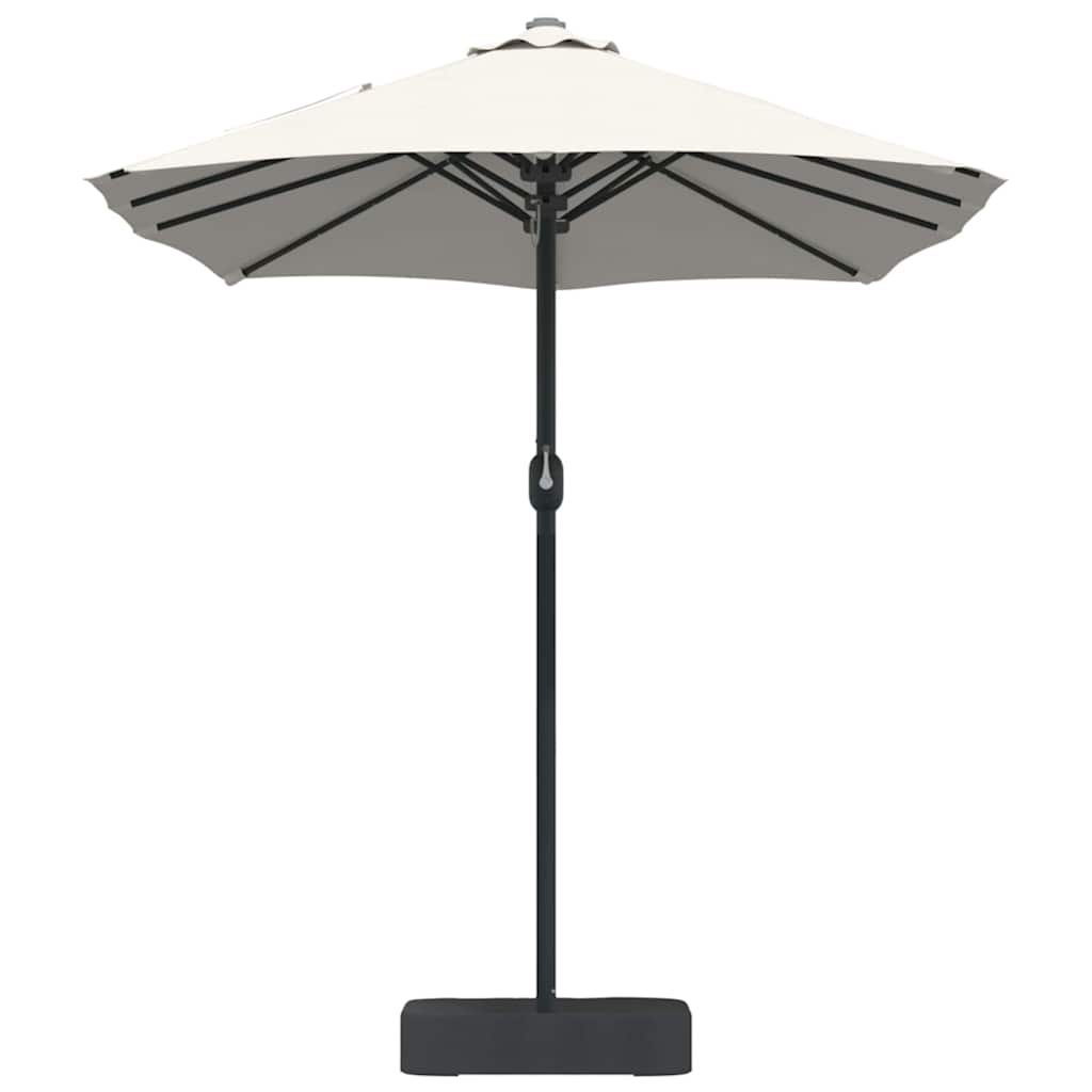 Guarda-sol de Jardim Areia 385 x 209 x 244 cm tecido