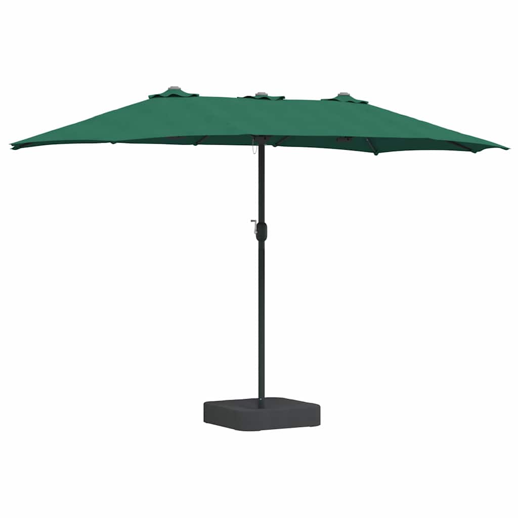 Guarda-sol de Jardim Verde 385 x 209 x 244 cm tecido