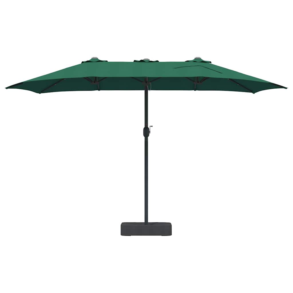 Guarda-sol de Jardim Verde 385 x 209 x 244 cm tecido