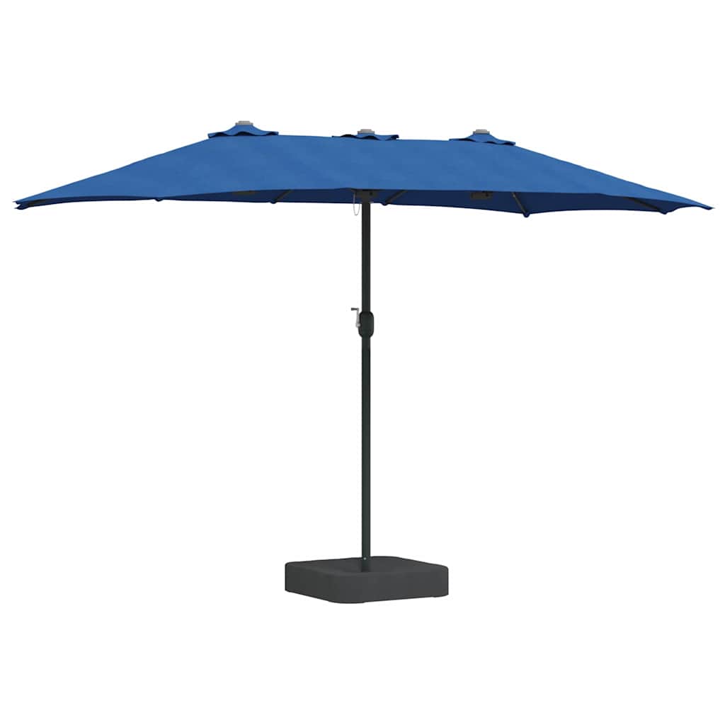 Guarda-sol de Jardim Azul 385 x 209 x 244 cm tecido