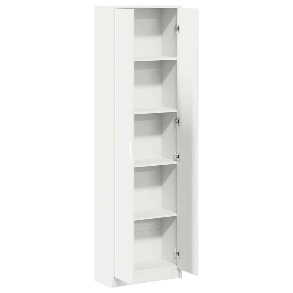 Guarda-roupa Branco 55 x 25 x 189 cm Madeira processada
