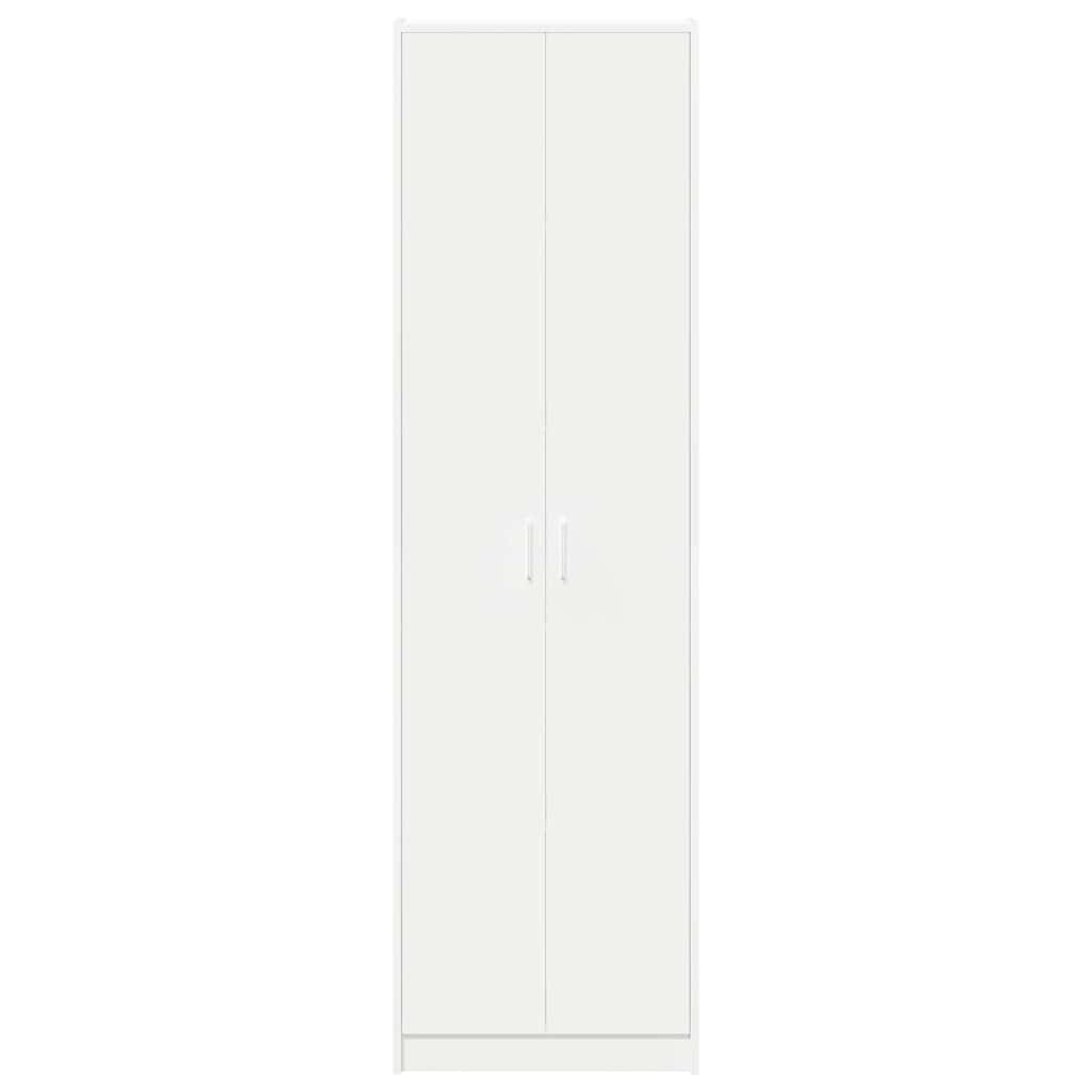 Guarda-roupa Branco 55 x 25 x 189 cm Madeira processada
