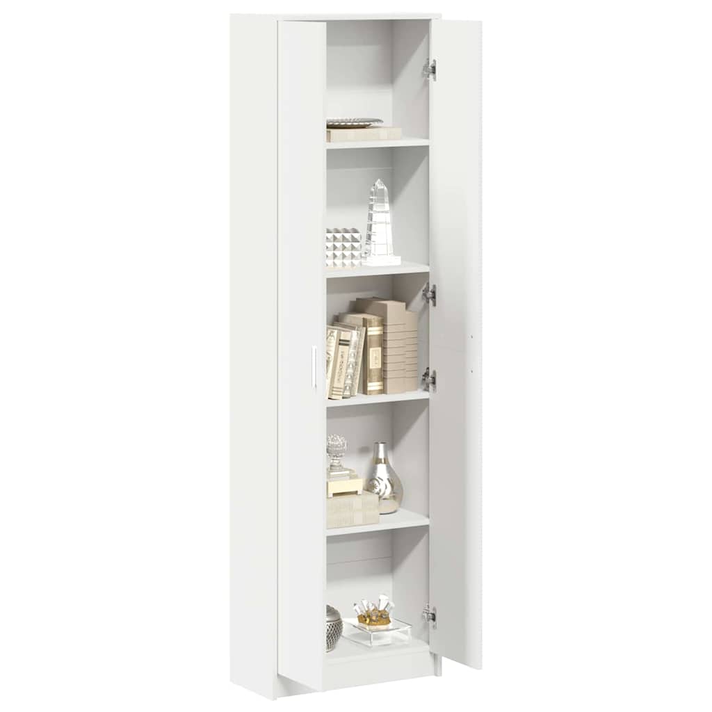 Guarda-roupa Branco 55 x 25 x 189 cm Madeira processada