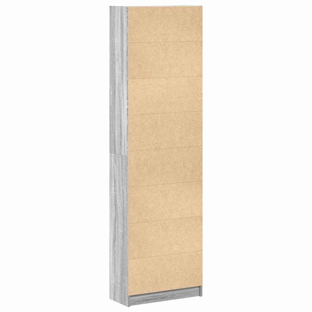 Guarda-roupa com prateleira Sonoma cinzento 55 x 25 x 189 cm