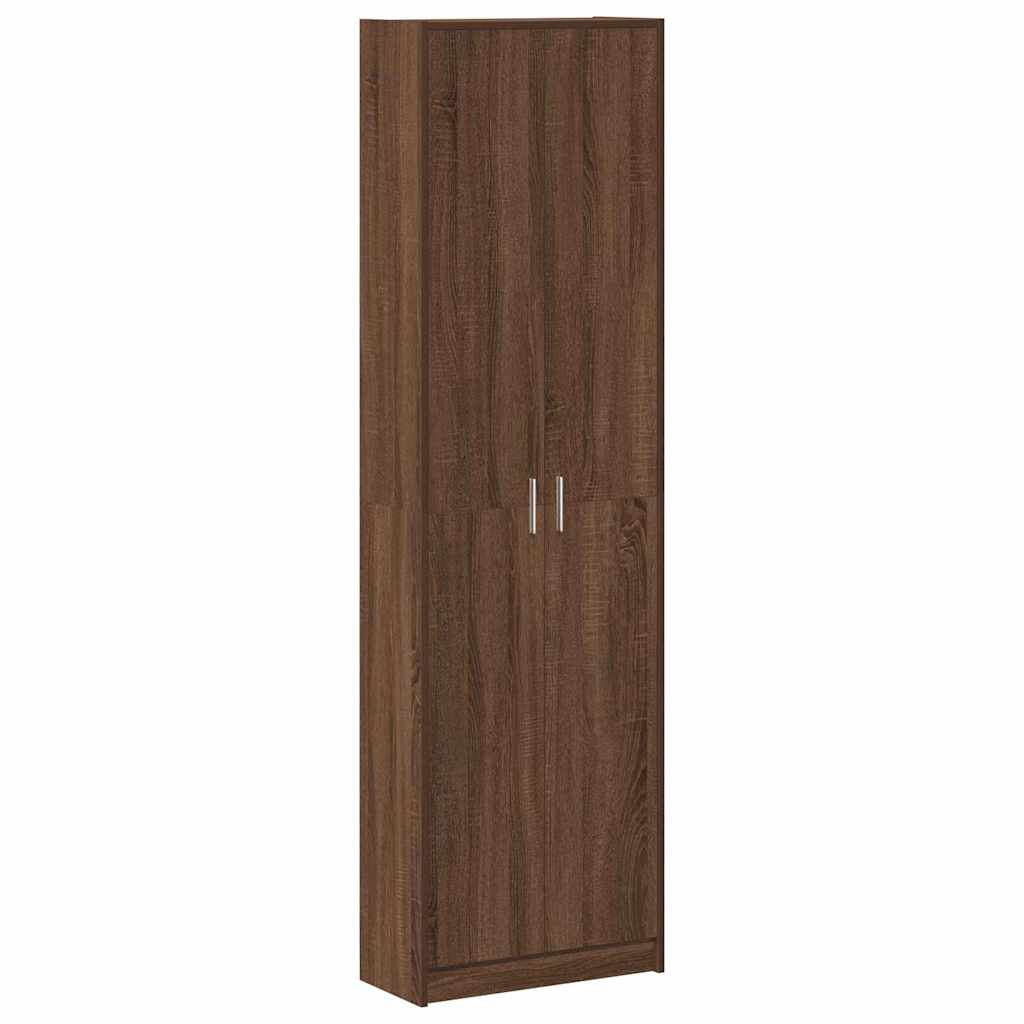 Guarda-roupa com prateleira Carvalho castanho 55 x 25 x 189 cm