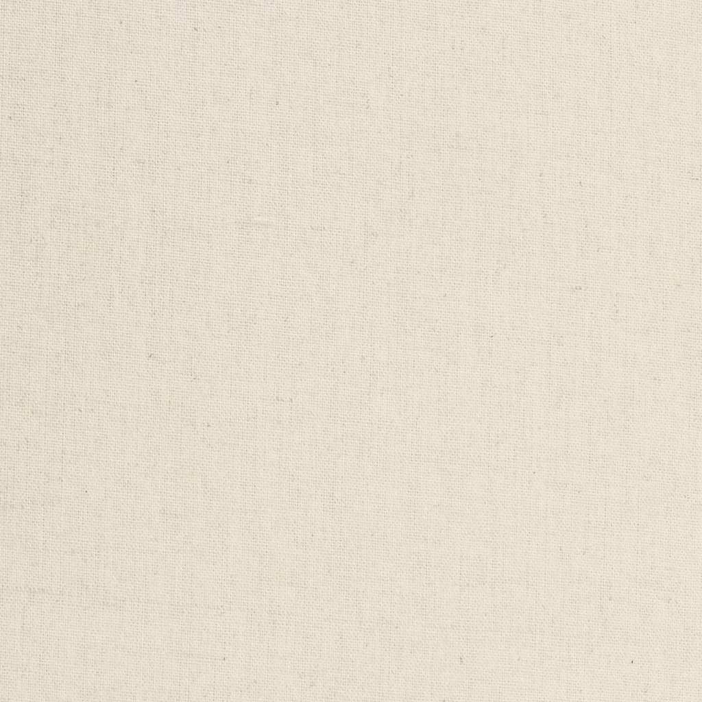 Sofá cama single com rodas Branco creme 90 x 165 x 87 cm tecido