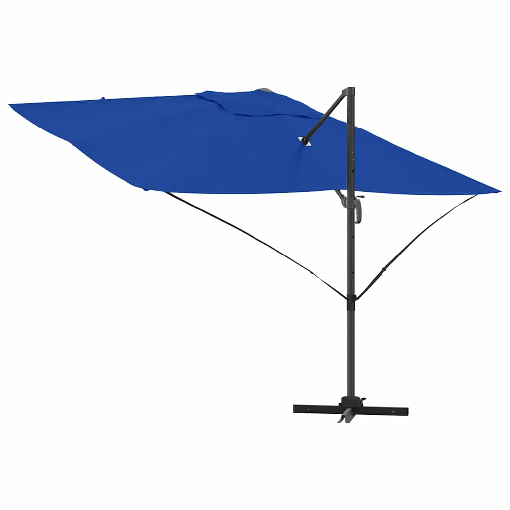 Guarda-sol Roma de Braço Articulado Azul e Preto