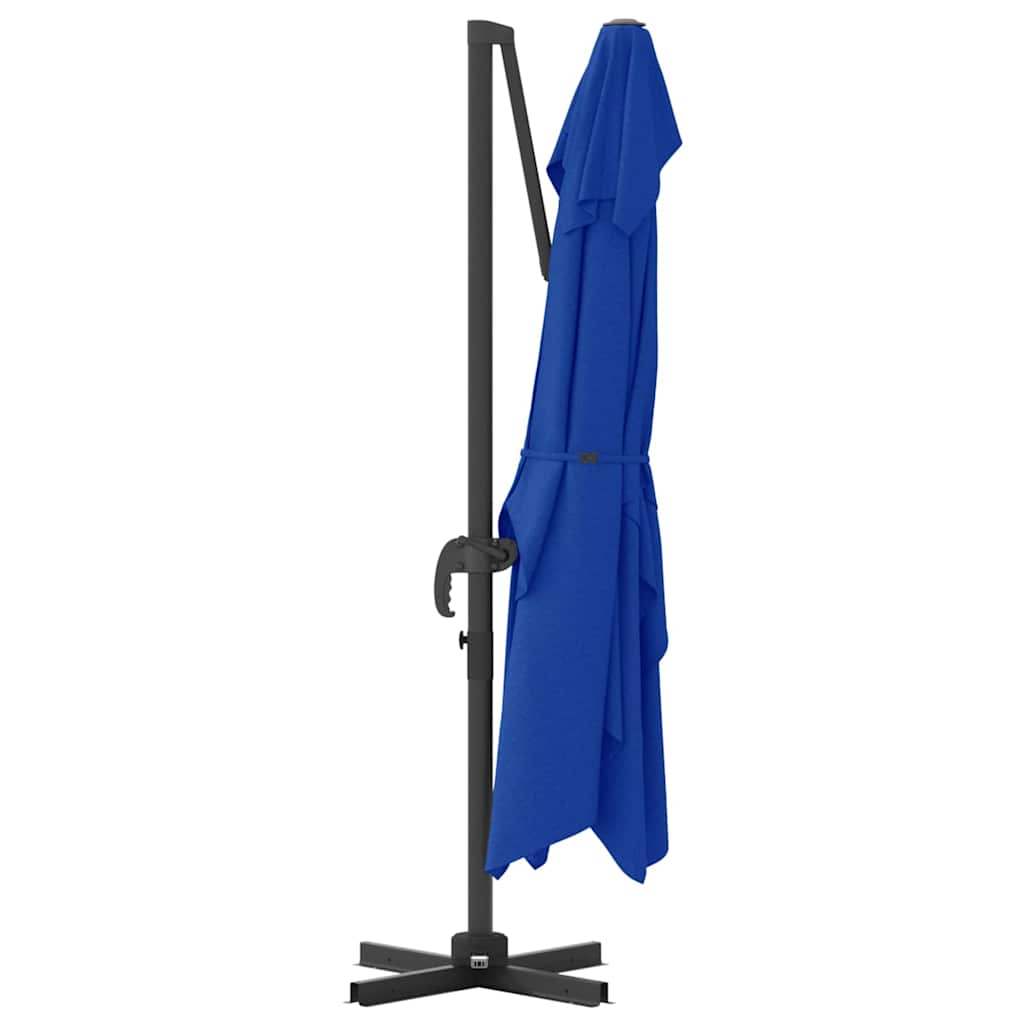 Guarda-sol Roma de Braço Articulado Azul e Preto