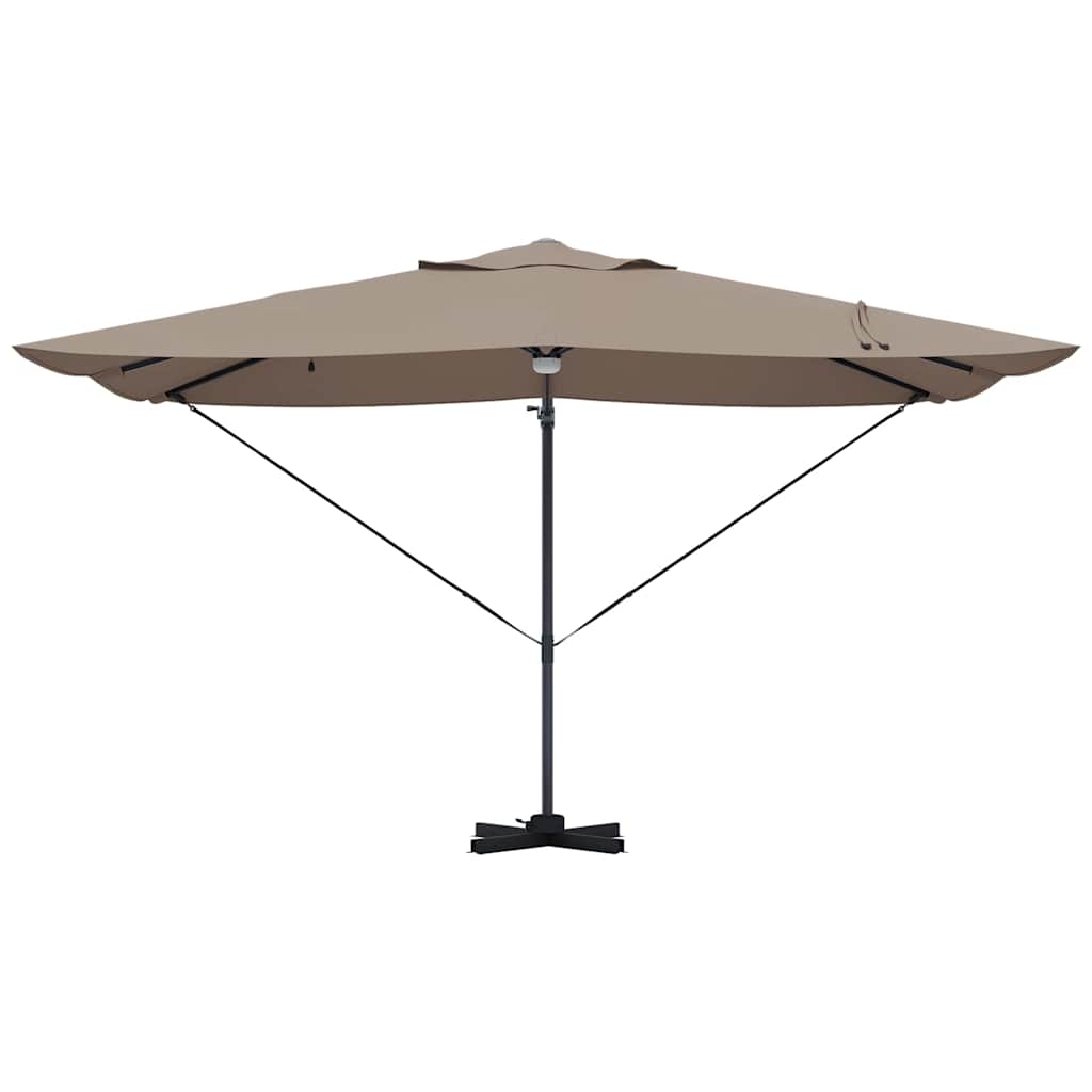 Guarda-sol Roma de Braço Articulado com luzes de tira LED