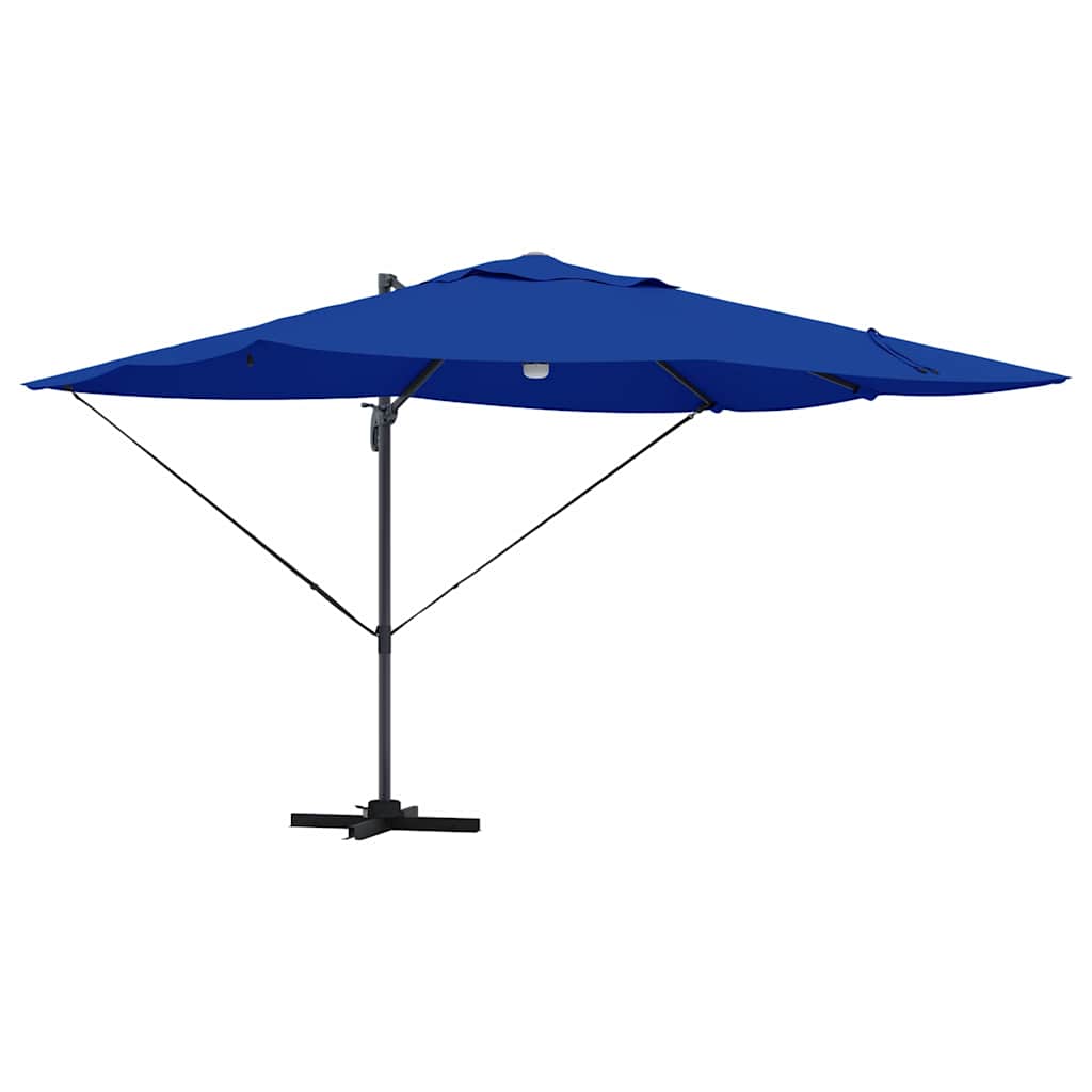Guarda-sol Roma de Braço Articulado Azul e Preto
