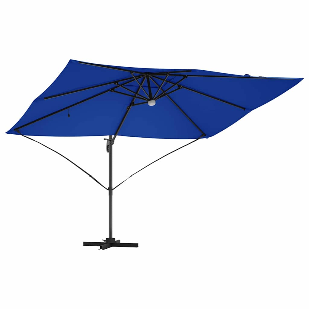 Guarda-sol Roma de Braço Articulado Azul e Preto