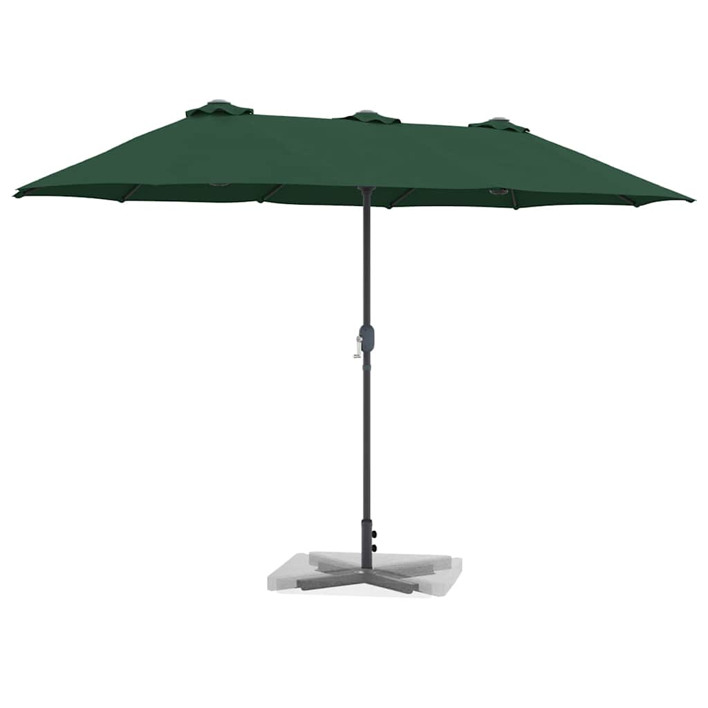 Guarda-sol de Jardim Verde 370 x 197 x 239 cm