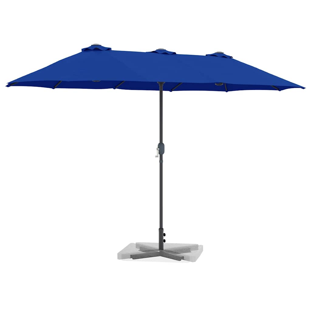 Guarda-sol de Jardim Azul 370 x 197 x 239 cm