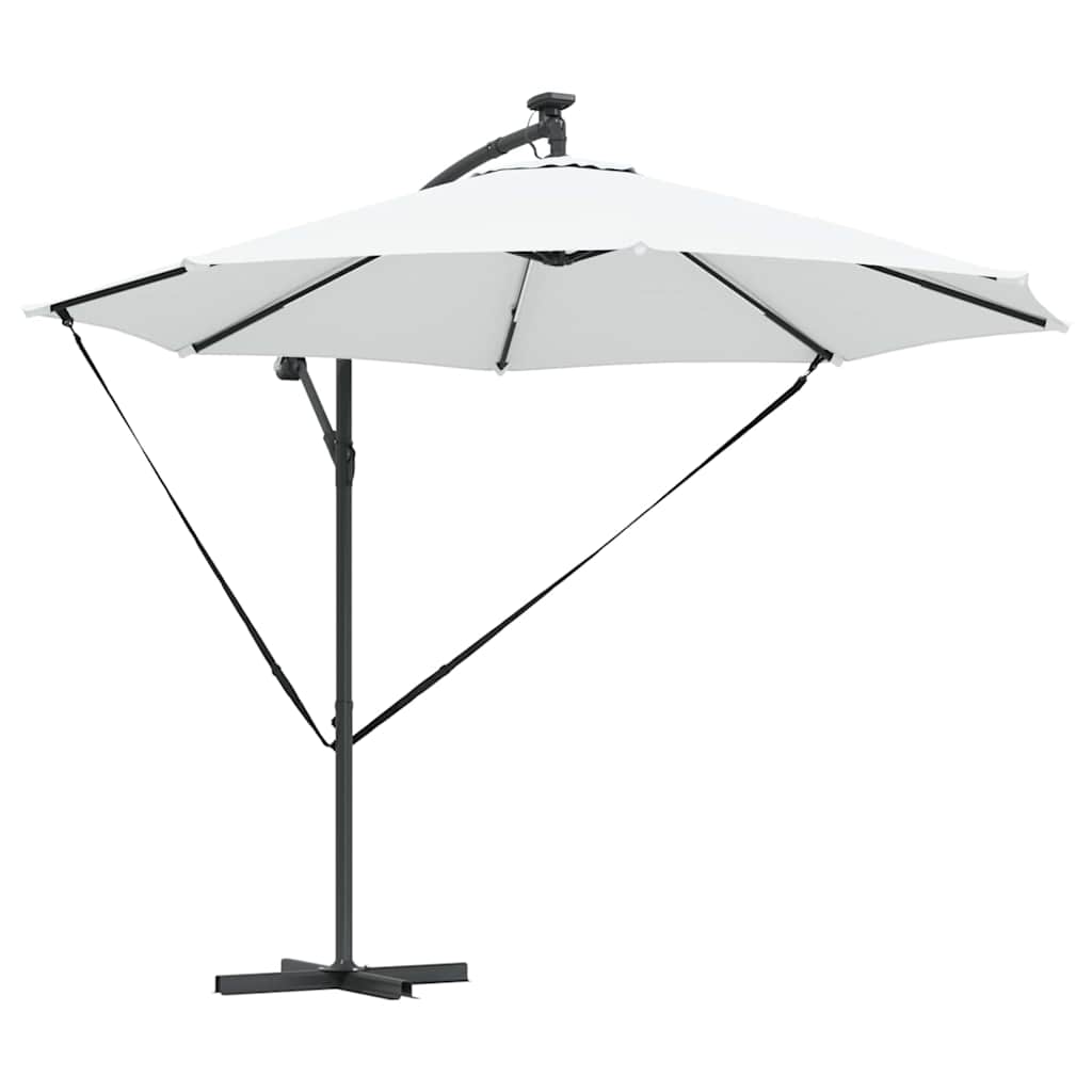 Guarda-sol de Bananeira Cantilever Areia 294 x 294 x 248 cm